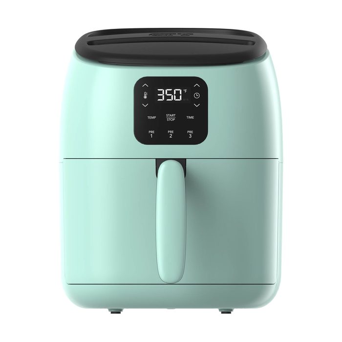 Dash Digital Tasti-Crisp Air Fryer, 2.6 Qt, Aqua