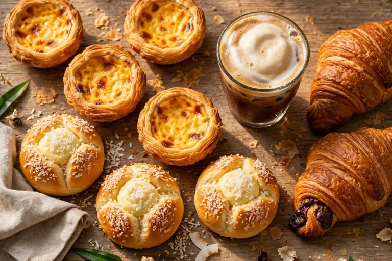 85C Bakery Cafe menu prices 2026: egg tarts, sea salt coffee and fresh pastries