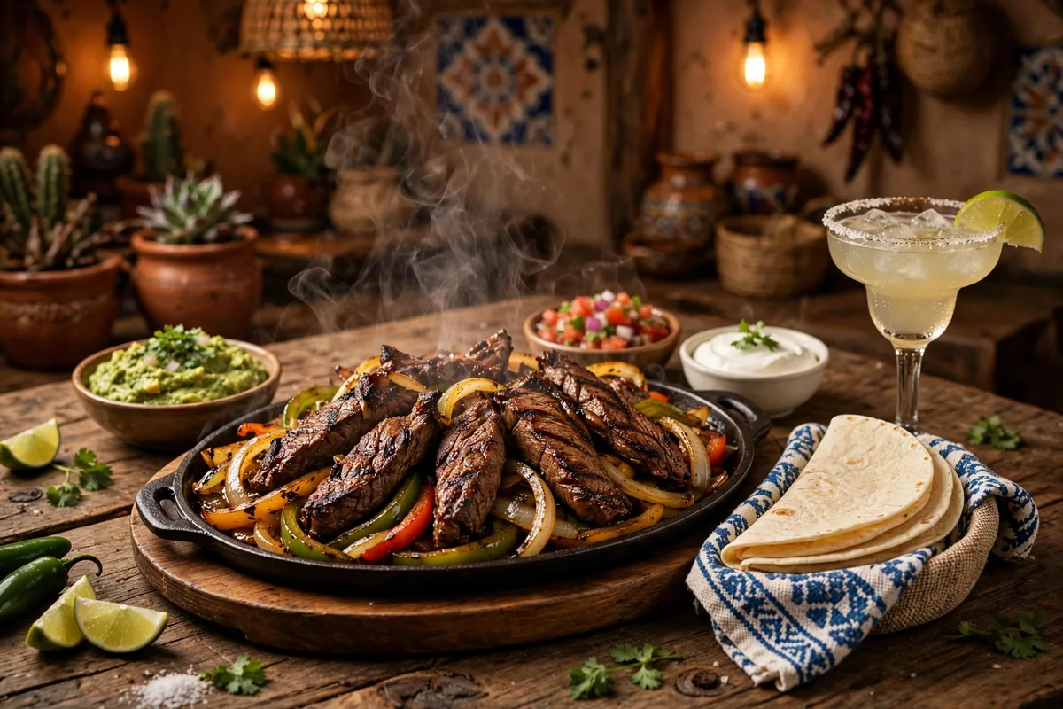 Abuelo's Mexican Restaurant menu prices 2026 sizzling steak fajitas