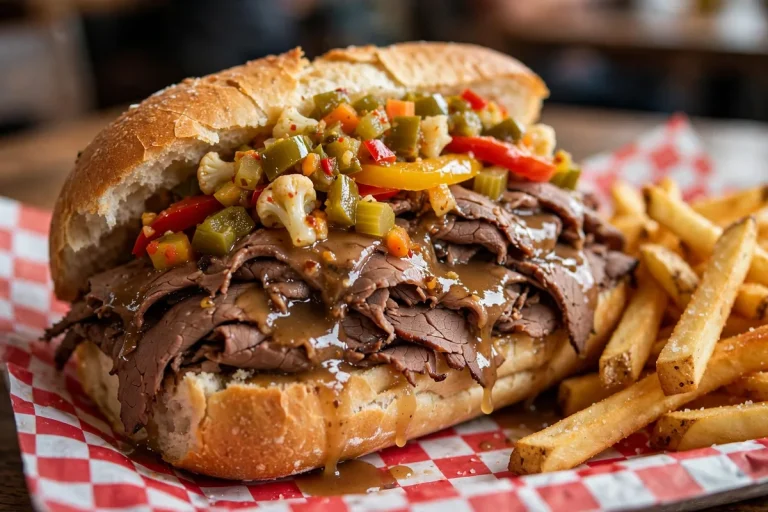 Al's Italian beef sandwich with fries - calories and nutrition guide