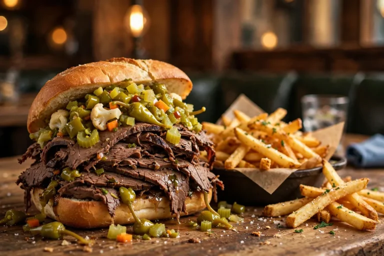 Al's Italian Beef deals: Chicago-style Italian beef sandwich with giardiniera and fries
