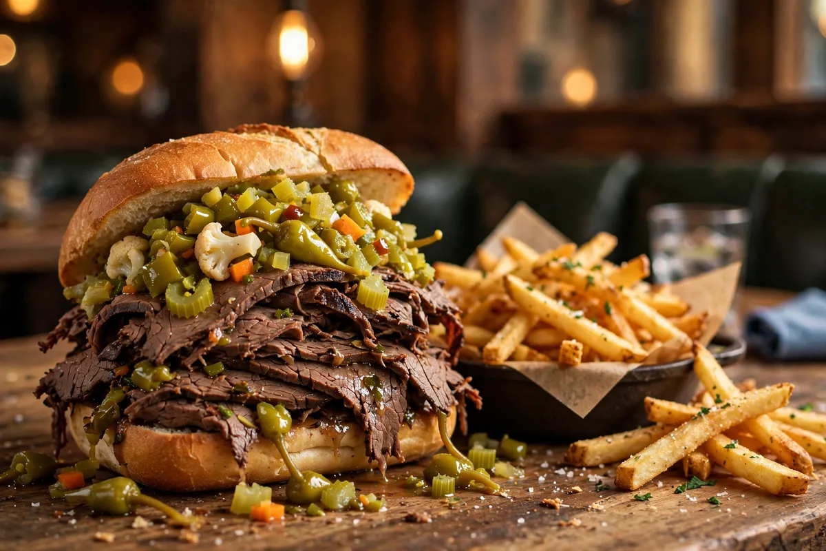 Al's Italian Beef deals: Chicago-style Italian beef sandwich with giardiniera and fries