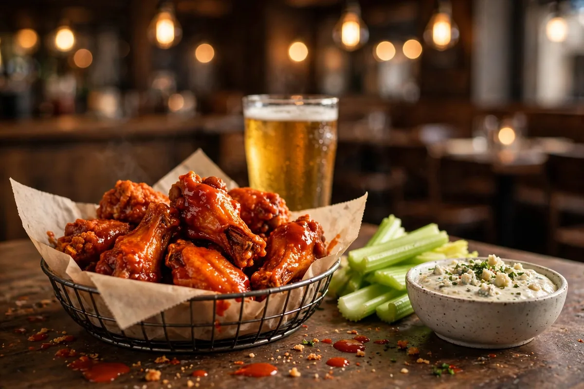 Anchor Bar deals and coupons: Buffalo chicken wings with happy hour drinks