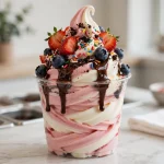 Aspen Leaf yogurt menu prices 2026 frozen yogurt cup with toppings