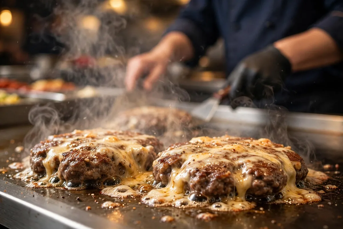 bad daddys burger menu 2026 smash burgers sizzling on the grill