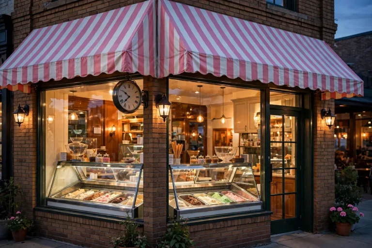 Baskin-Robbins working hours ice cream shop storefront