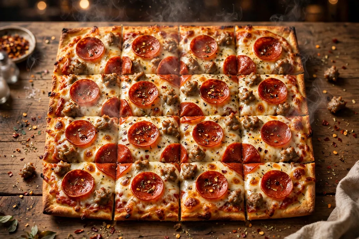 Beggars Pizza menu prices 2026 thin crust sausage pepperoni pizza