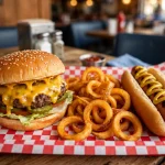 Bill Gray's menu prices 2026 cheeseburger hot dog and curly fries
