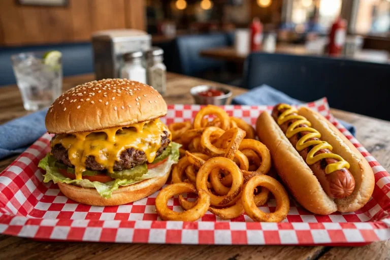 Bill Gray's menu prices 2026 cheeseburger hot dog and curly fries