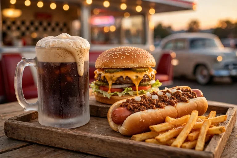 bk root beer menu prices 2026: frosty root beer, cheeseburger and coney dog