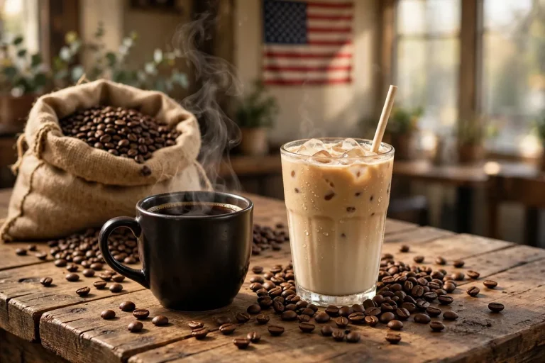 Black Rifle Coffee menu card with 2026 prices
