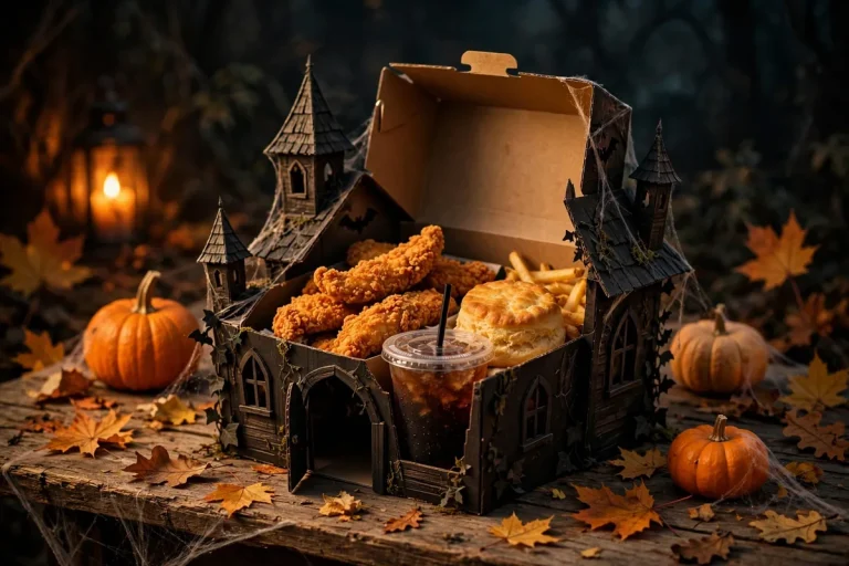 Bojangles Halloween Bite Box deal with hand-breaded Bo Bites chicken tenders, biscuit and sides