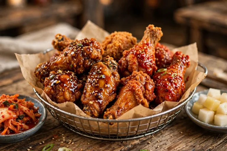 Bonchon menu with Korean fried chicken wings prices