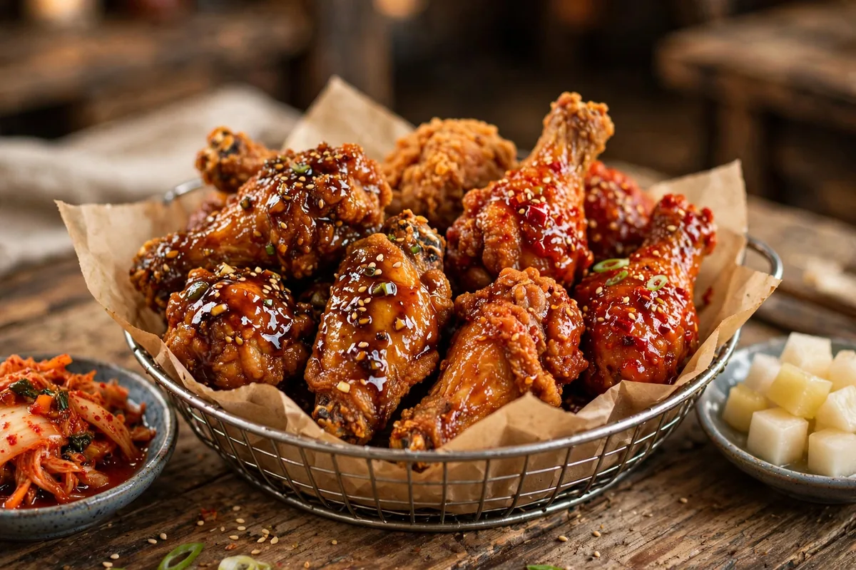Bonchon menu with Korean fried chicken wings prices