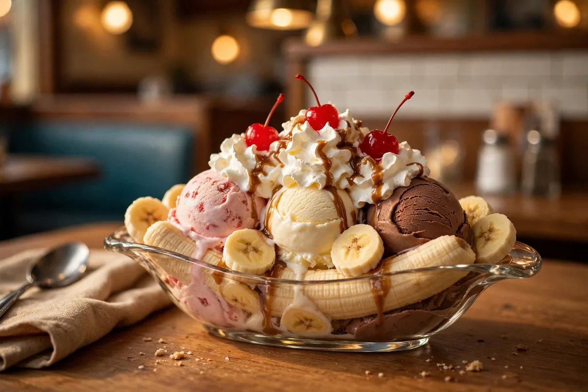 Bruster's deals: banana split sundae at Bruster's Real Ice Cream
