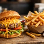Bud's Broiler menu prices 2026 charcoal-grilled burger and onion rings