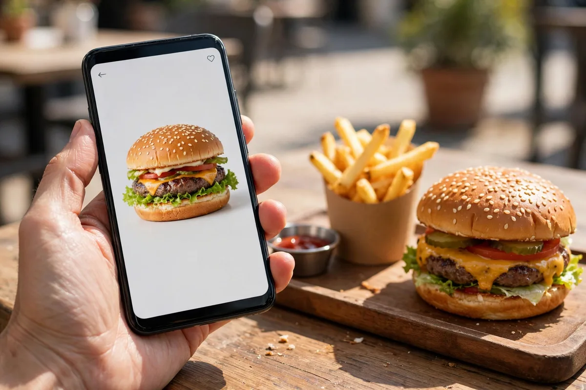 Burgerville rewards app offers on smartphone