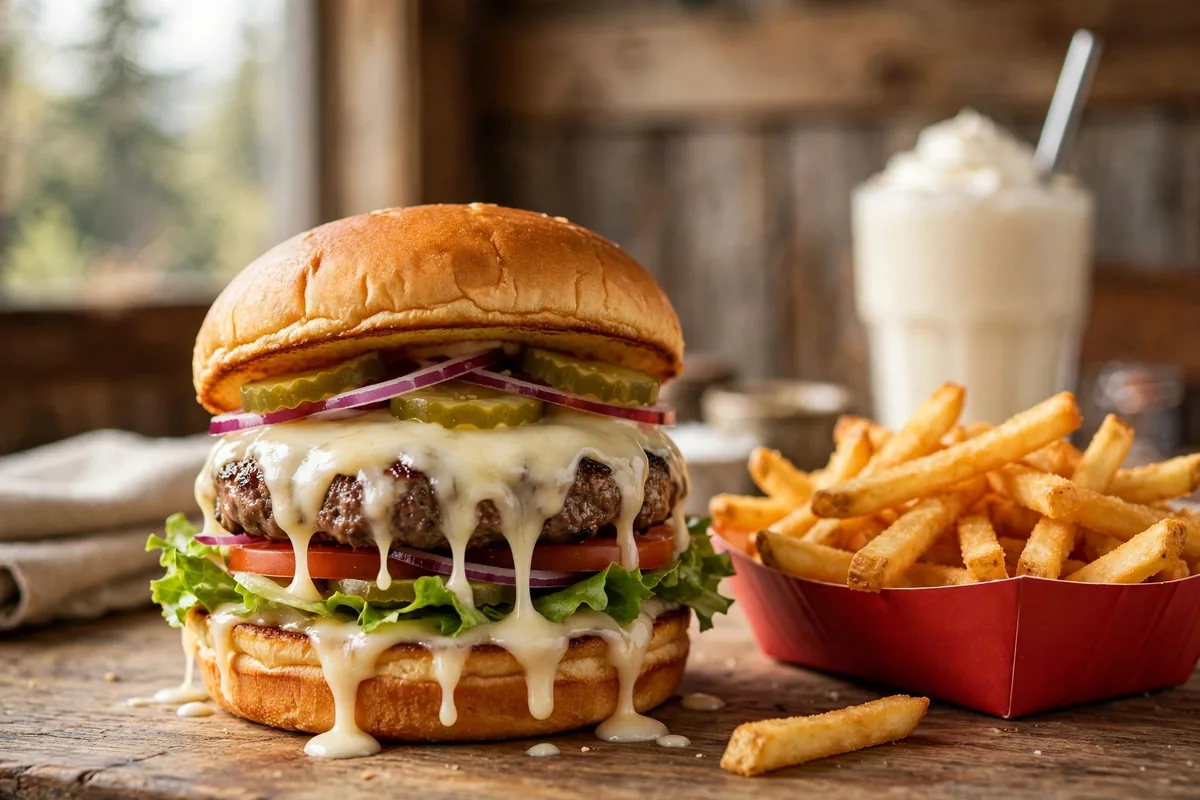 Burgerville menu