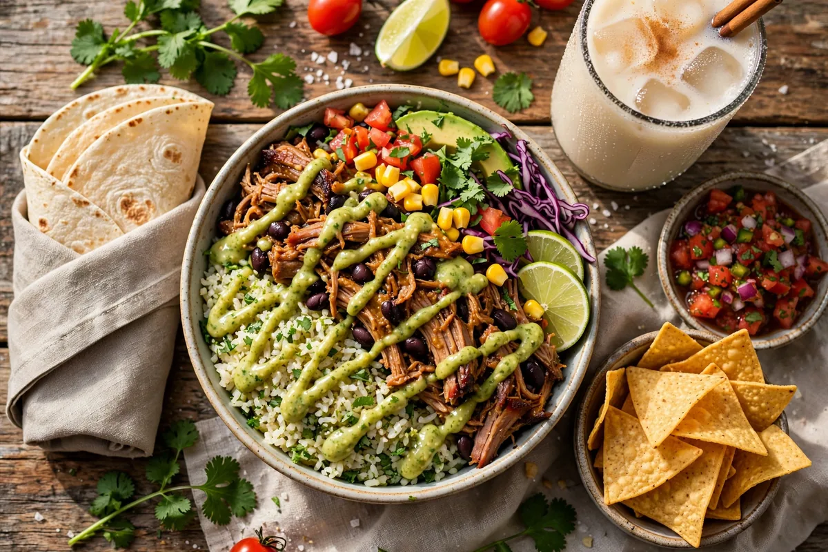 cafe rio menu prices 2026 burrito bowl sweet pork horchata chips