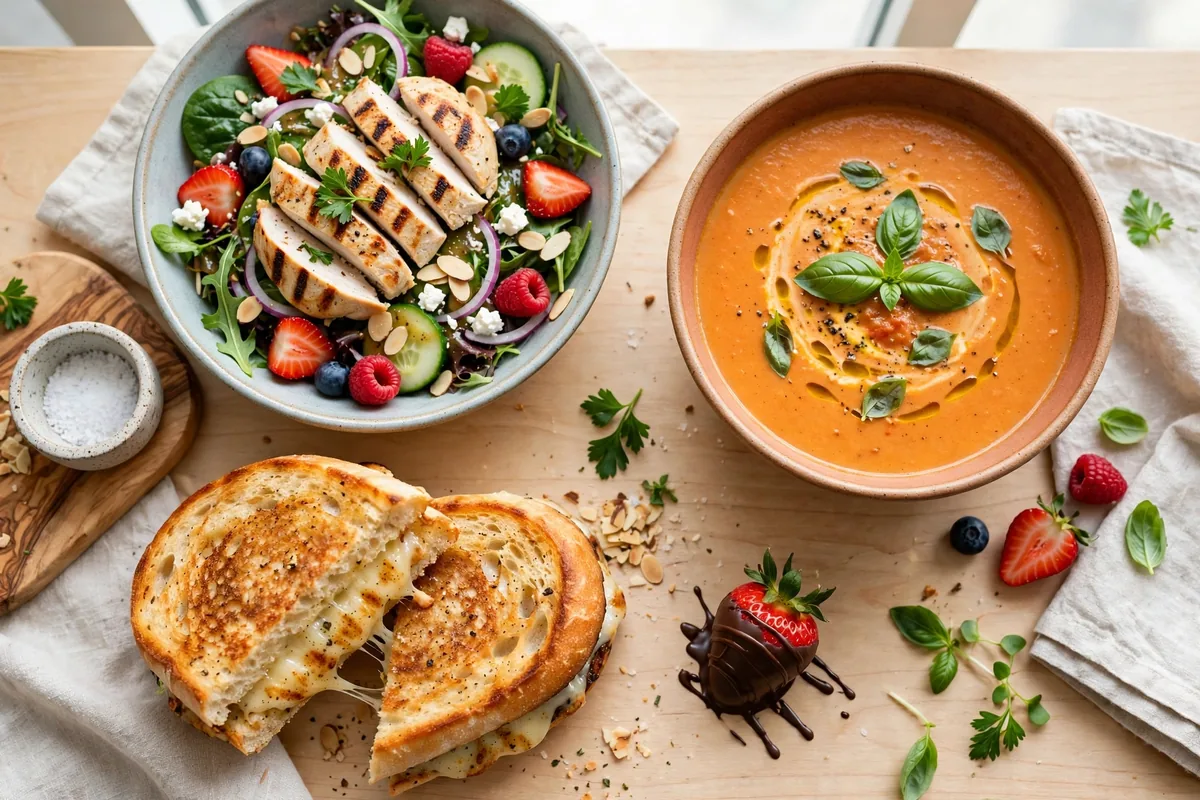 Cafe Zupas menu prices 2026 fresh salad soup and grilled cheese sandwich