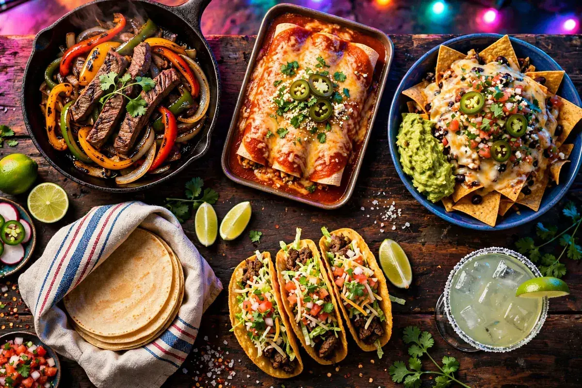 casa ole menu prices 2026 tex-mex fajitas enchiladas nachos and margarita spread