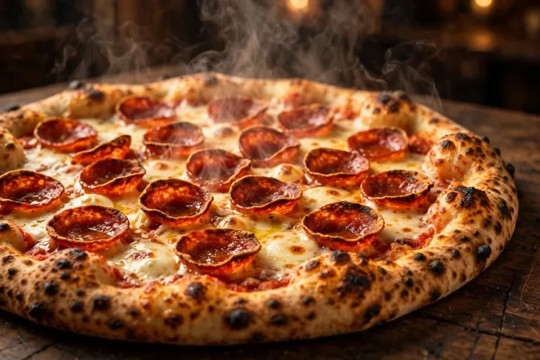 Cascadia pizza co menu prices 2026 wood-fired pepperoni pizza