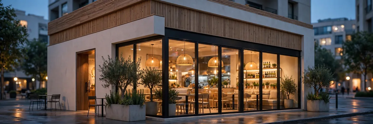 Cava locations near me 2026 restaurant exterior at dusk
