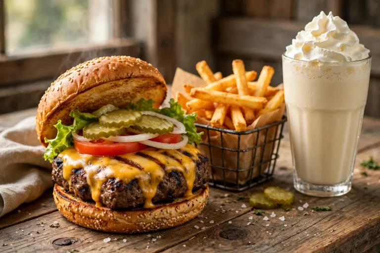 Char Grill menu prices 2026 charcoal grilled cheeseburger fries and milkshake