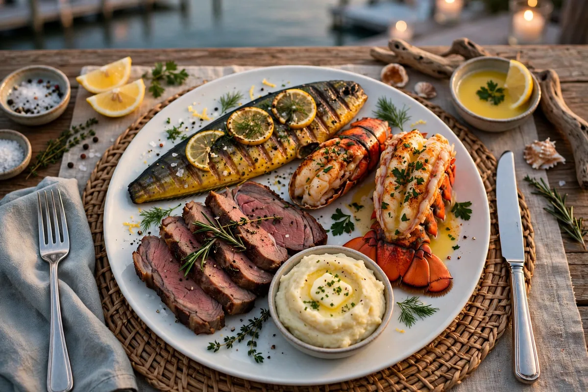 Chart House menu prices 2026 grilled mahi mahi, lobster tail and prime rib seafood dinner