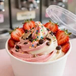 CherryBerry frozen yogurt menu prices