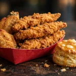 Chester's Chicken secret menu - crispy fried chicken tenders and wings.