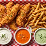 Chicken Guy menu prices 2026 crispy chicken tenders fries and dipping sauces