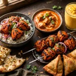 Choolaah Indian BBQ menu prices 2026 Indian fast-casual spread