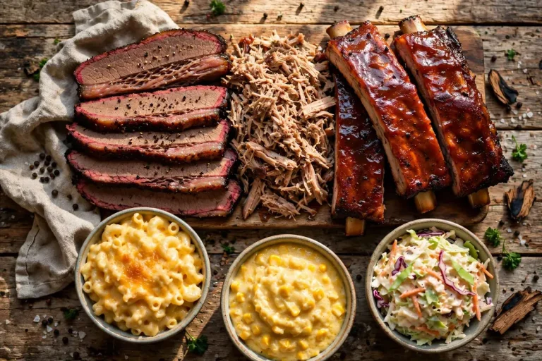 City Barbeque menu prices 2026 - smoked brisket platter