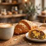 Colectivo coffee menu prices 2026 latte almond croissant breakfast burrito