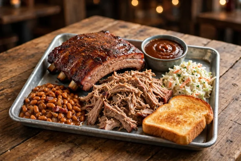 Corky's BBQ menu with prices