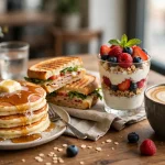corner bakery menu prices 2026 scramblers pancakes sandwiches