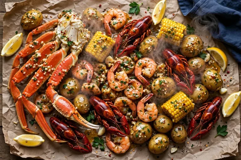 Crafty Crab menu prices 2026: snow crab legs shrimp crawfish corn and potatoes seafood boil