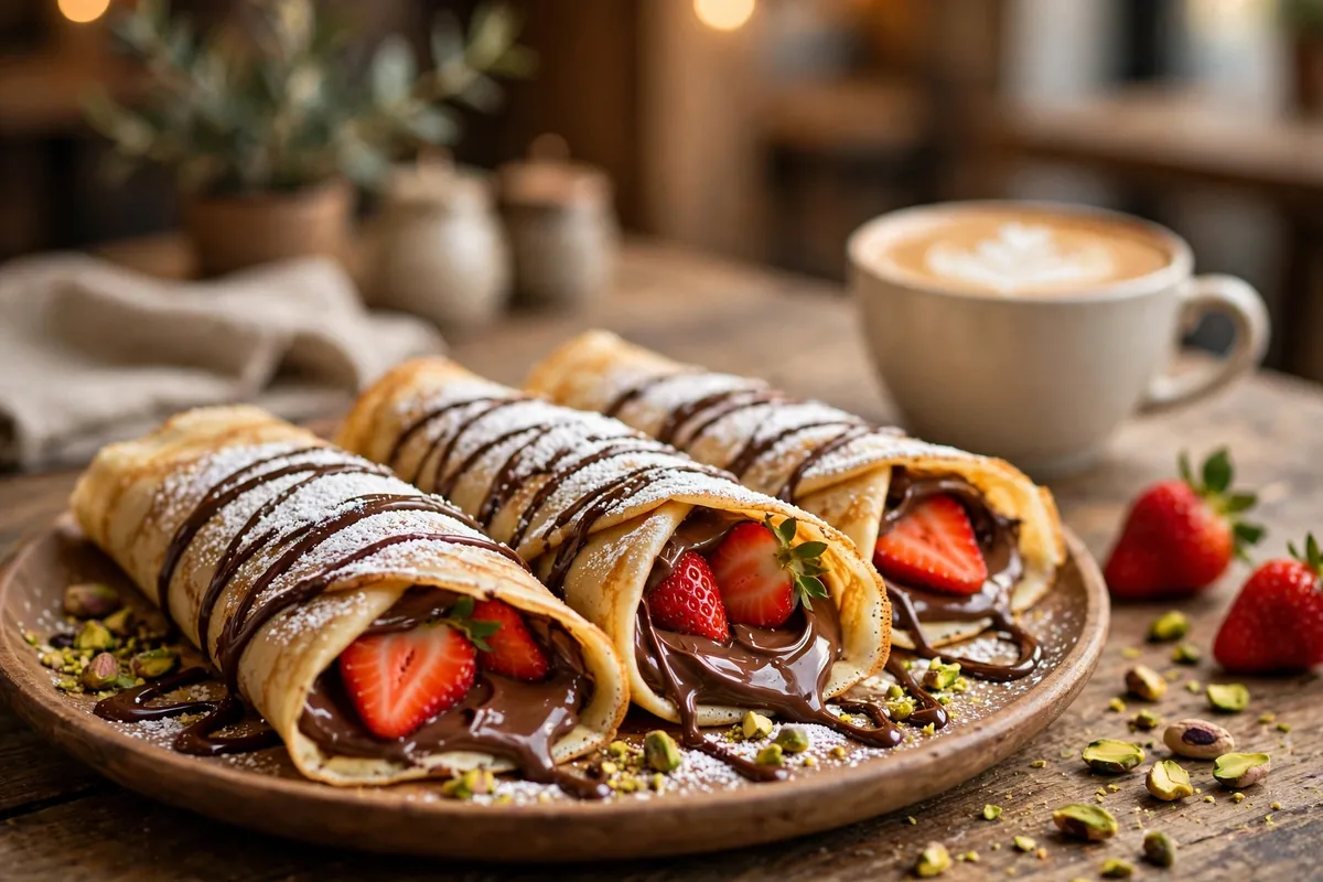Crepe Delicious menu prices 2026 nutella strawberry crepes