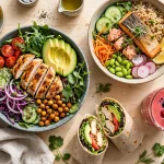 Crisp and Green menu prices 2026 salads grain bowls smoothies wraps