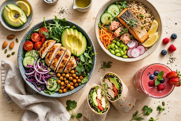 Crisp and Green menu prices 2026 salads grain bowls smoothies wraps