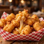Culver's cheese curds deal - golden fried cheese curds in a basket