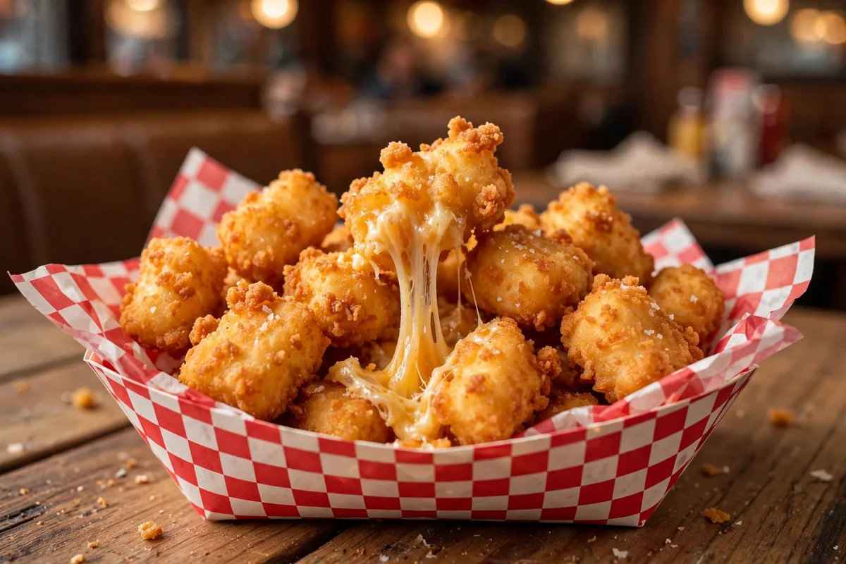 Culver's cheese curds deal - golden fried cheese curds in a basket