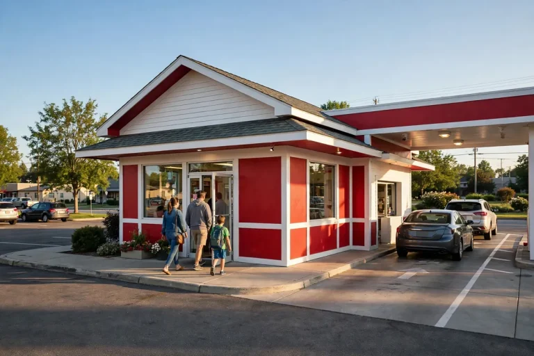 Dairy Queen locations near me storefront with drive-thru