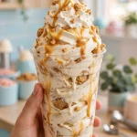 Dairy Queen secret menu Blizzard with whipped cream and toppings
