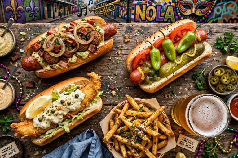 Dat Dog menu prices 2026 gourmet loaded hot dogs and sausages