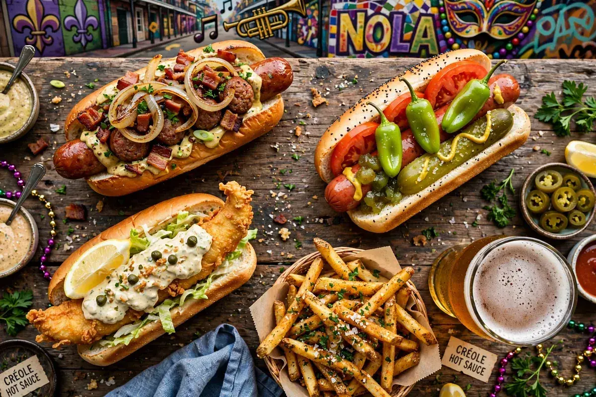Dat Dog menu prices 2026 gourmet loaded hot dogs and sausages
