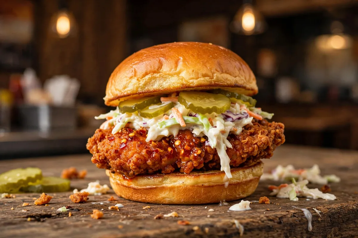 Get a Free Dave's Hot Chicken Slider on October 13 - no purchase necessary