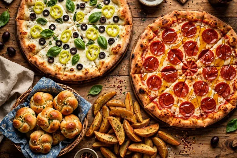 DeCheco's pizzeria menu prices 2026 signature pizzas white pizza hot honey pepperoni