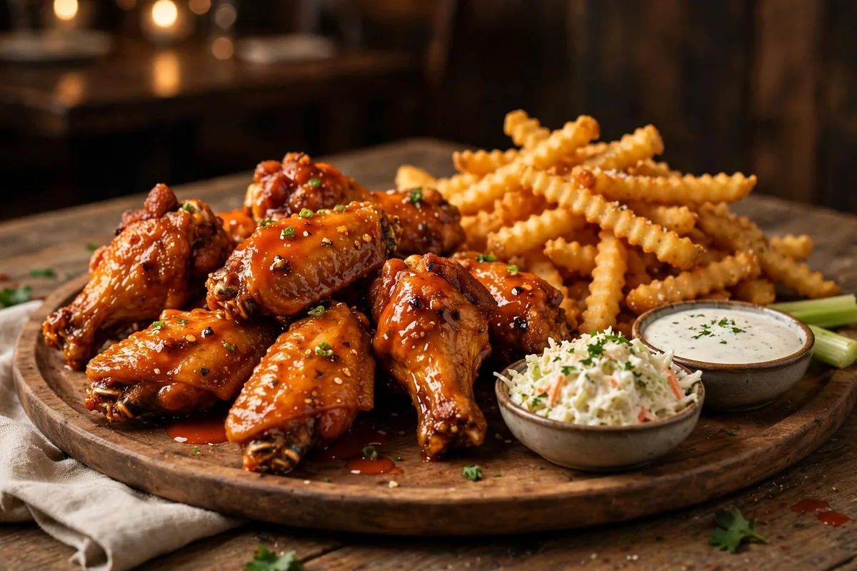 Detroit Wing Company menu prices 2026 crispy chicken wings